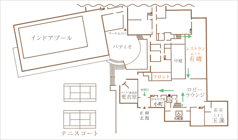 １F・屋外